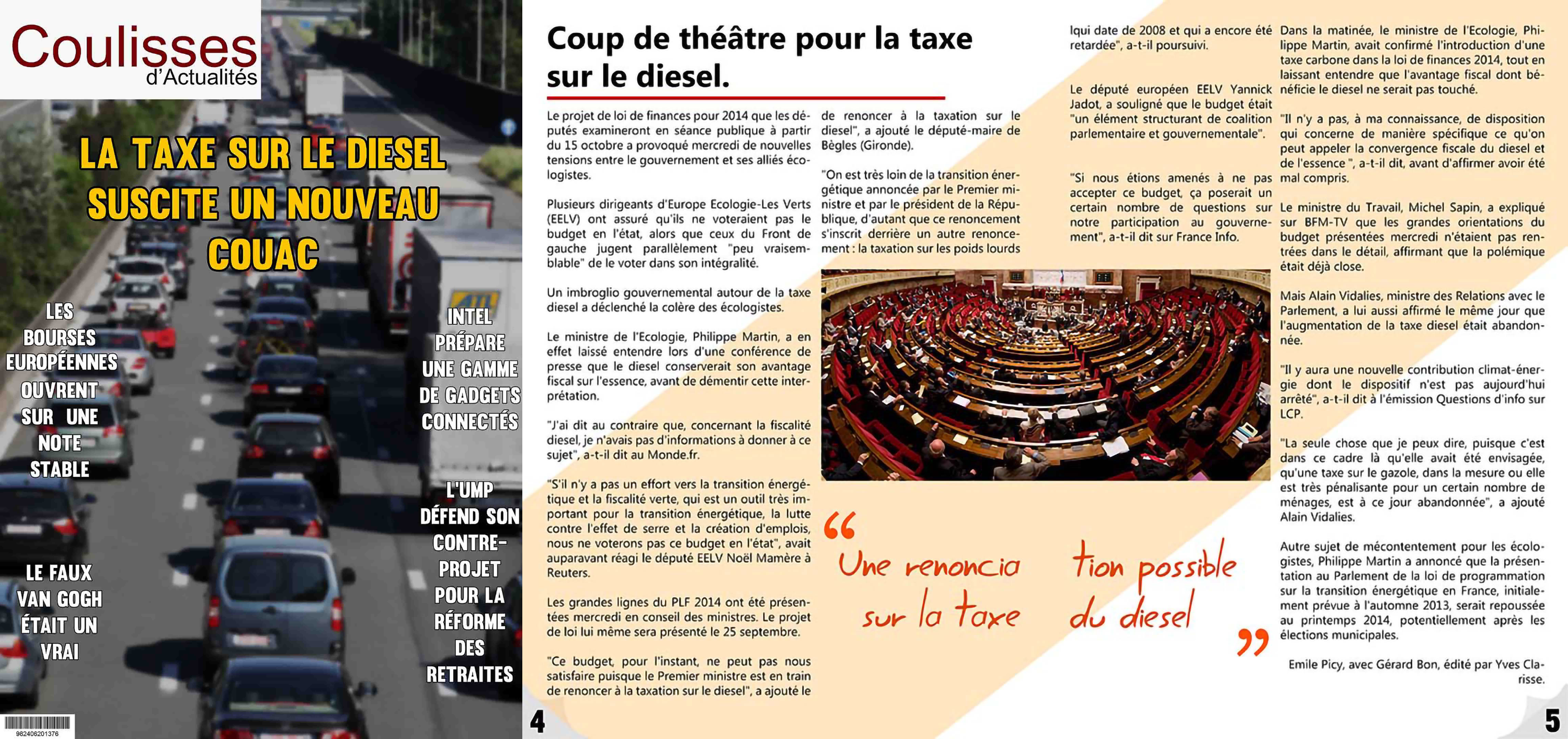 Identité Graphique - Magasine