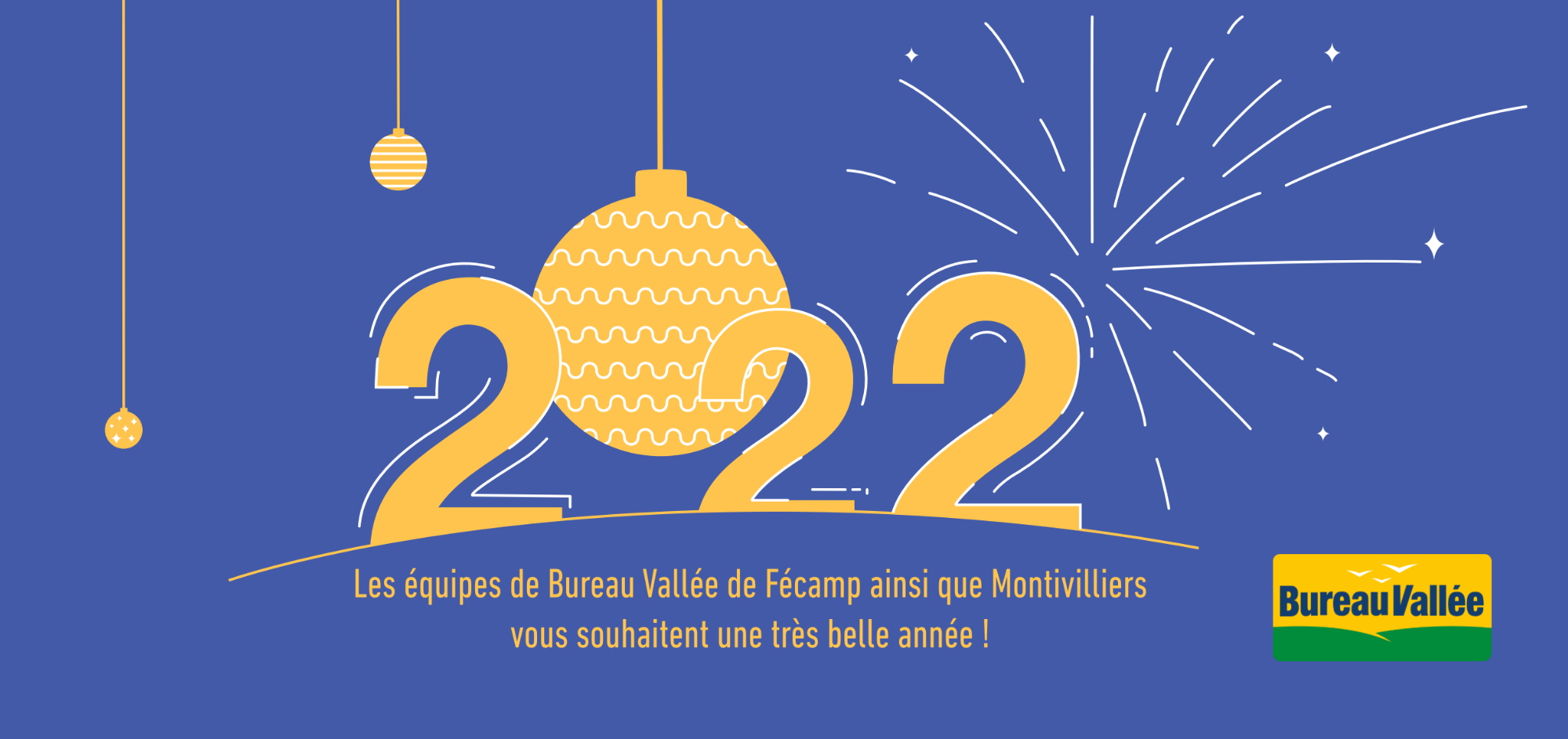 Cartes de Voeux - Bureau Vallée